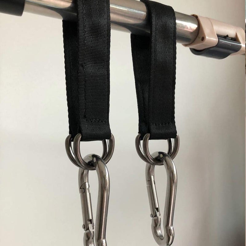 AIVOOF Tree Swing Straps, 25cm / 9.8inches Heavy Duty Hanging Kit Holds 440 lbs Perfect for Swing Seat, Hammock, Plank - Image 4
